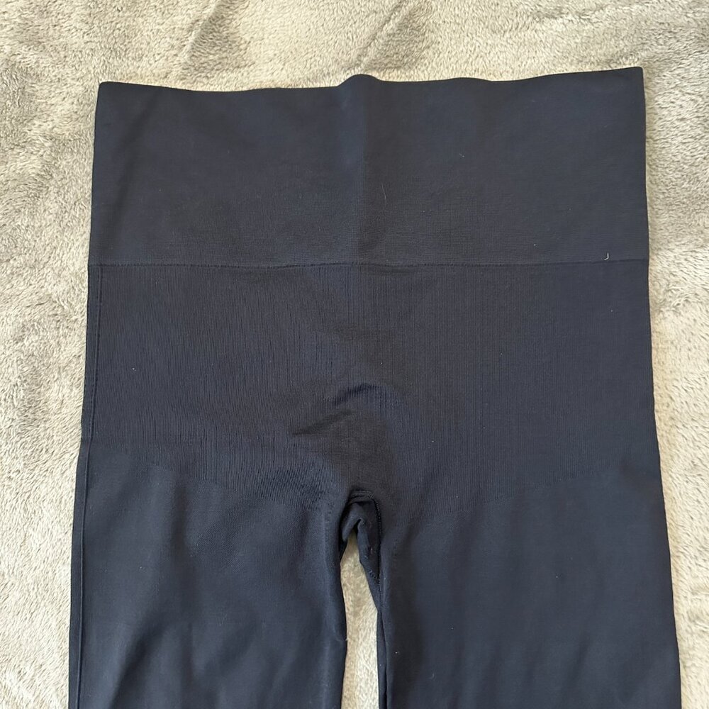 Blanqi Maternity Everyday Leggings LARGE Navy Blue Pregnancy Support - Picture 2 of 4